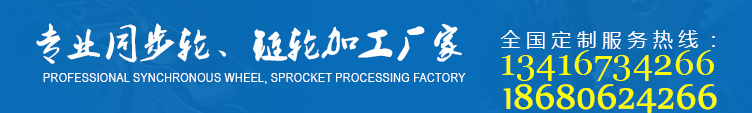 專業(yè)同步輪、鏈輪加工廠家
